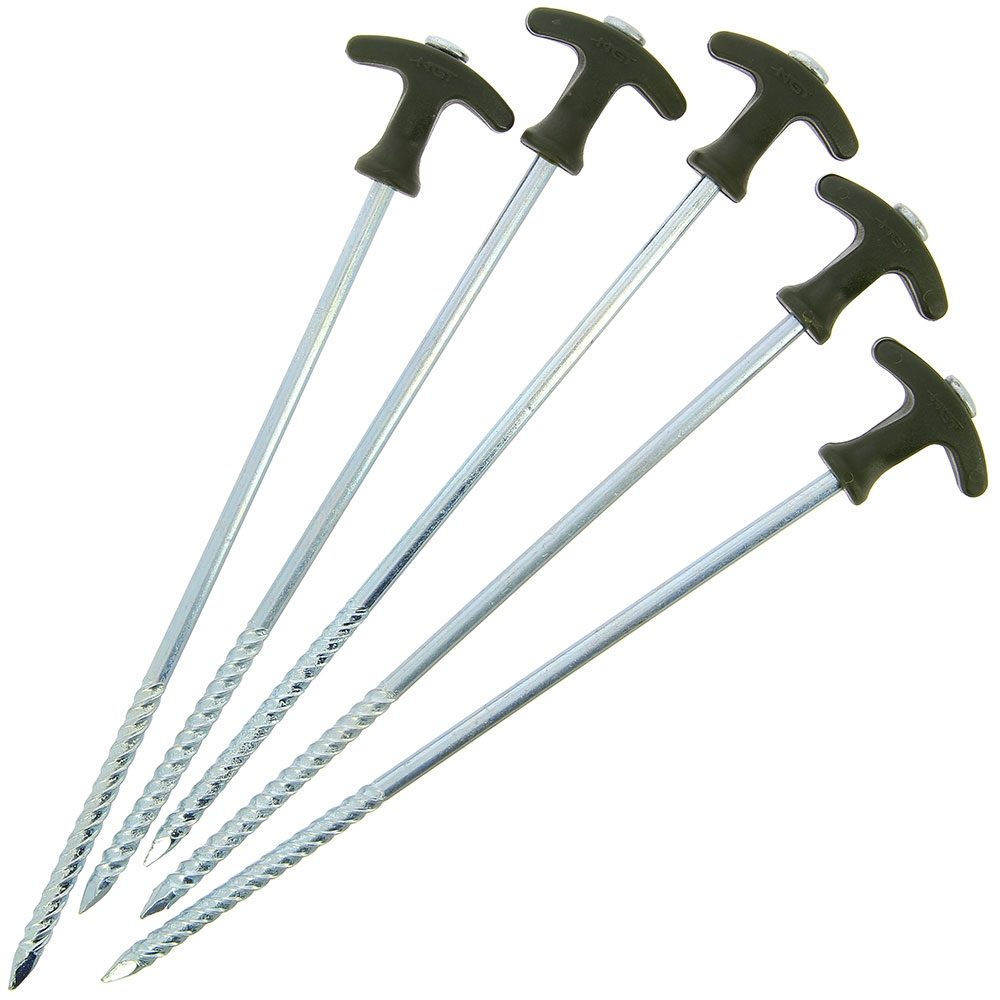 NGT 12″ Bivvy Pegs Pack of 10