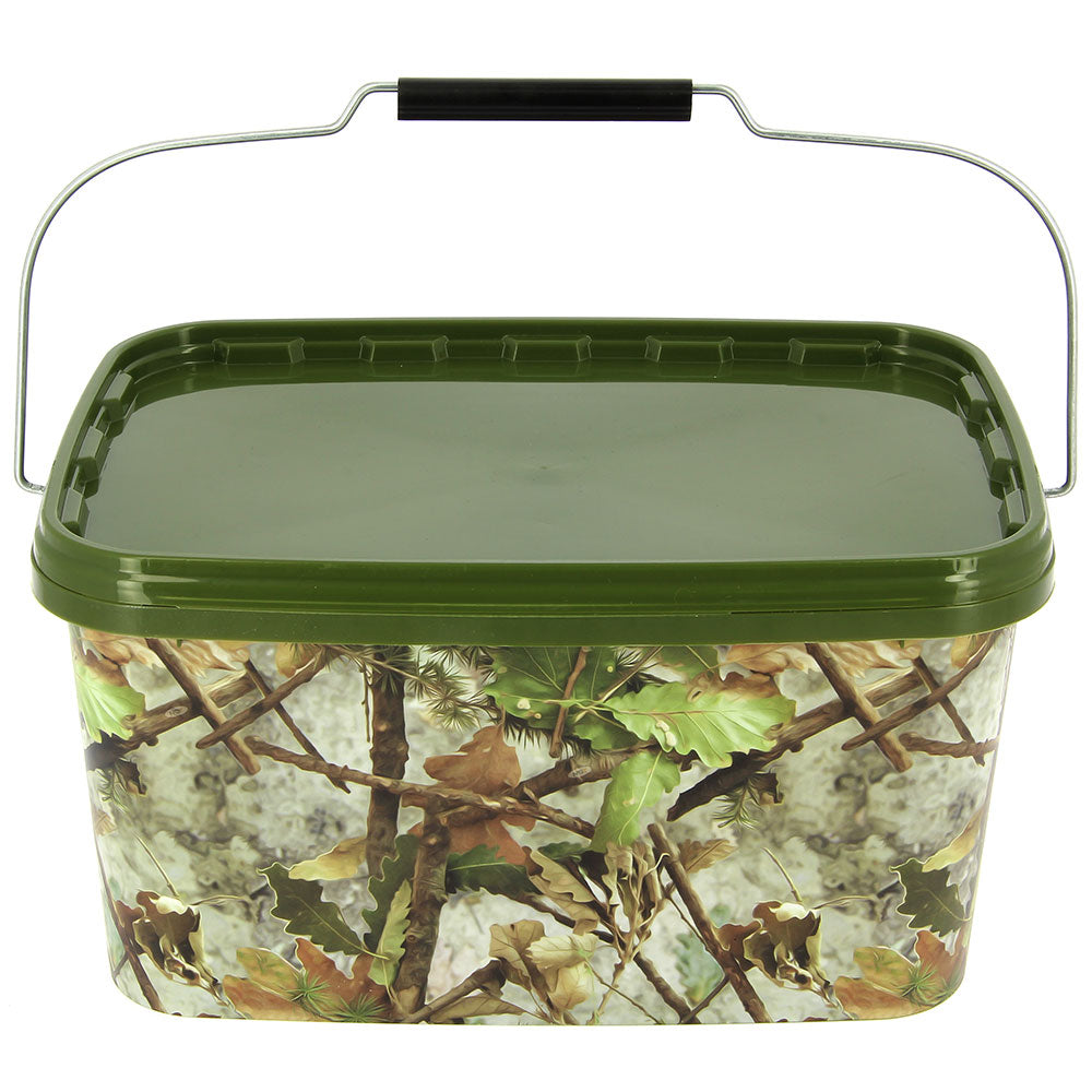NGT 5L Square Camo Bucket