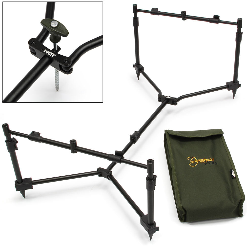 NGT Dynamic Compact 3 Rod Pod