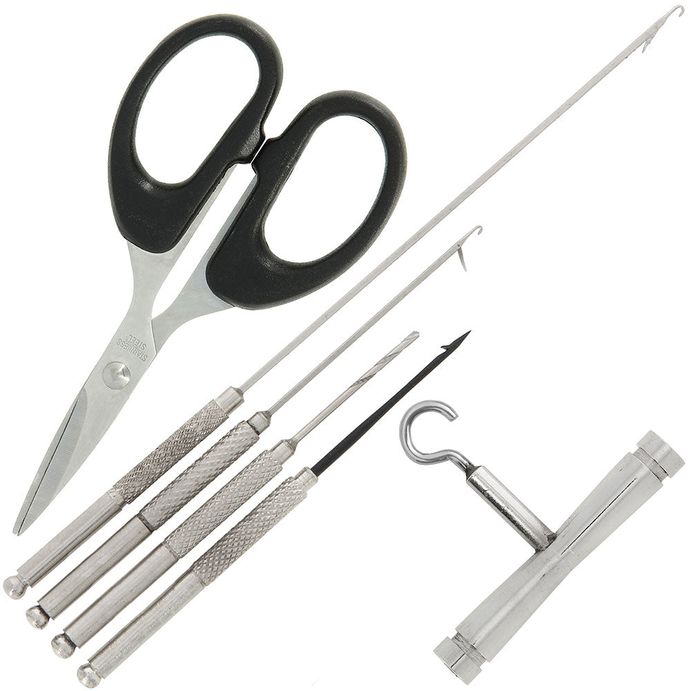 NGT 6pc Stainless Steel Baiting Needle Set