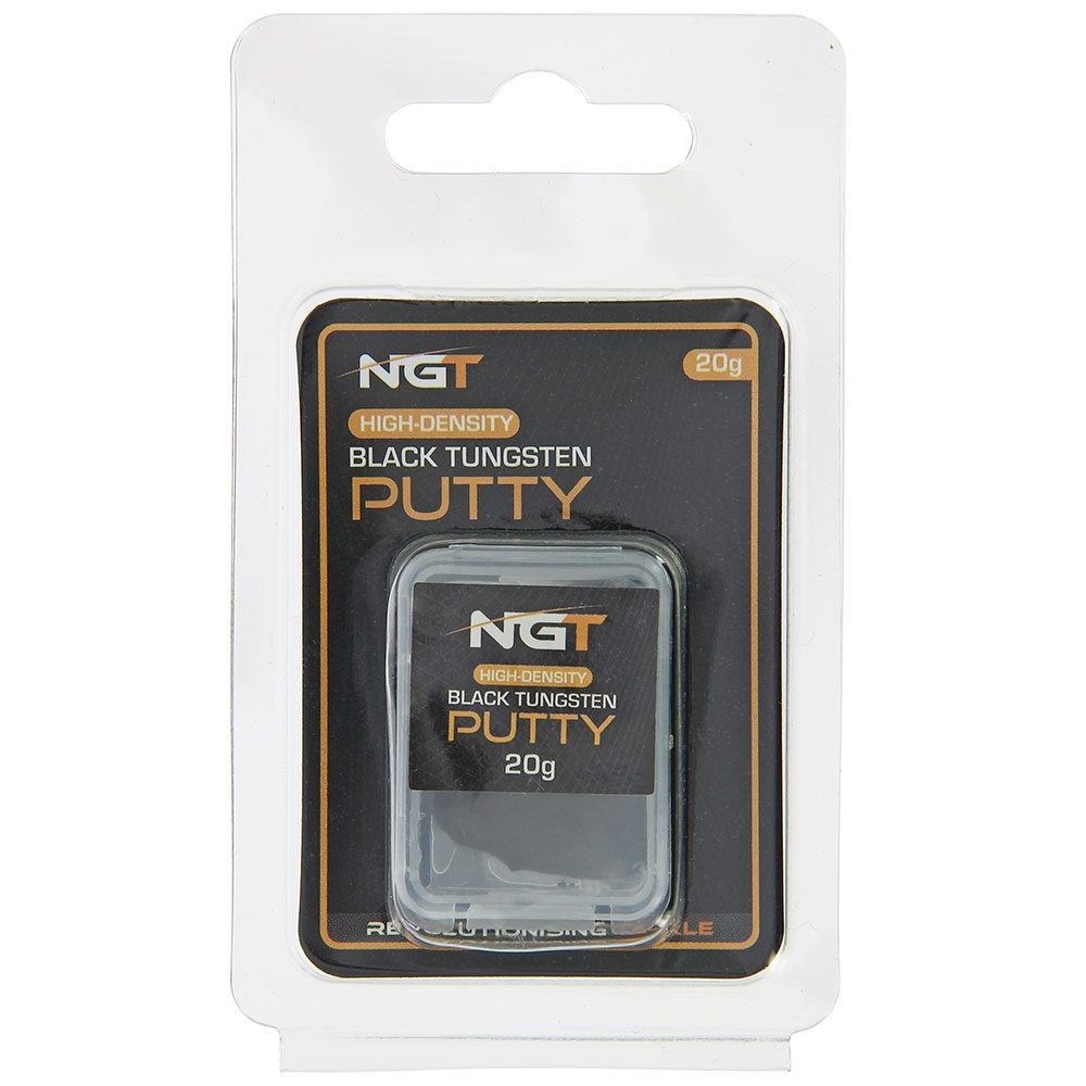 NGT Tungsten Putty – 20g High Density Black Tungsten Putty