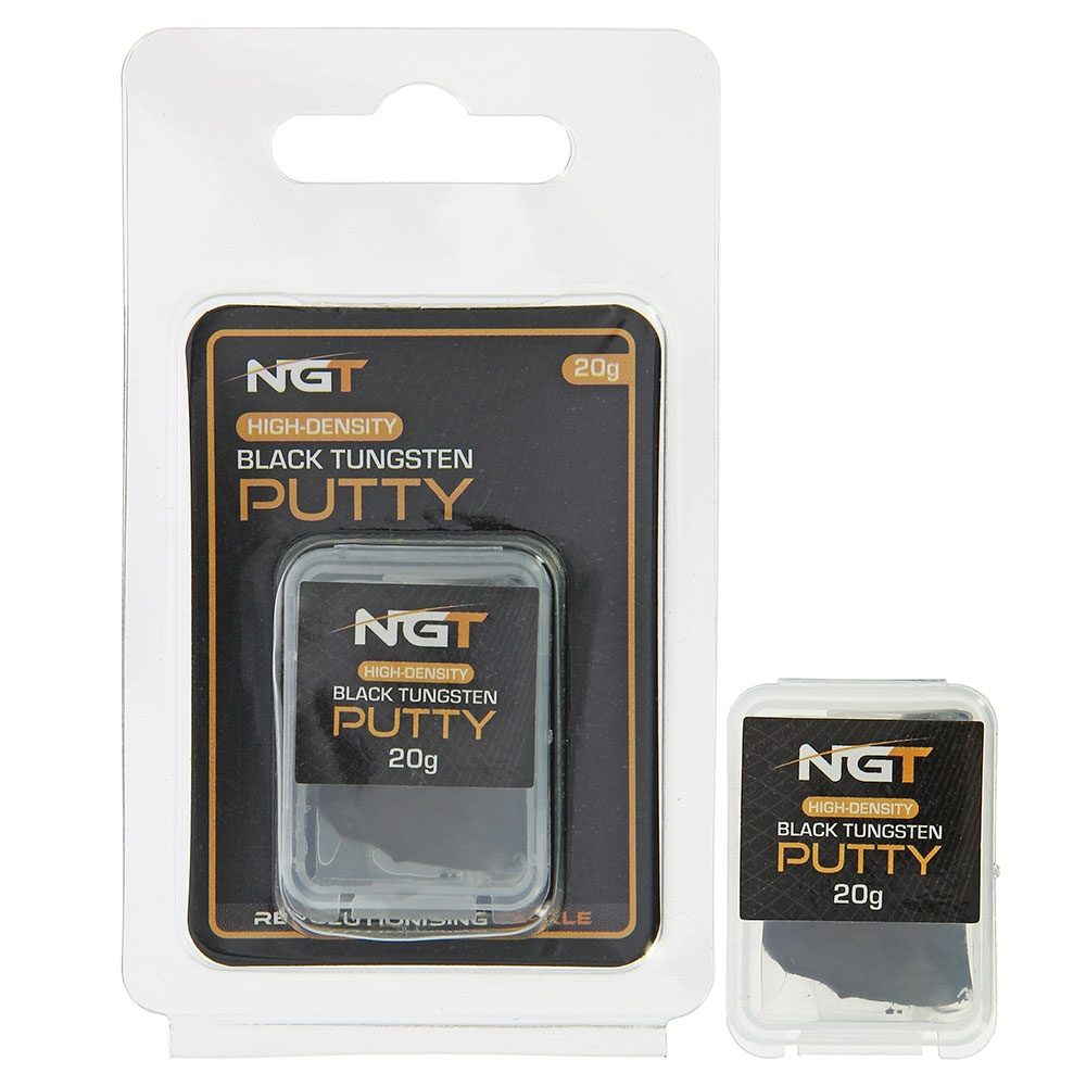 NGT Tungsten Putty – 20g High Density Black Tungsten Putty