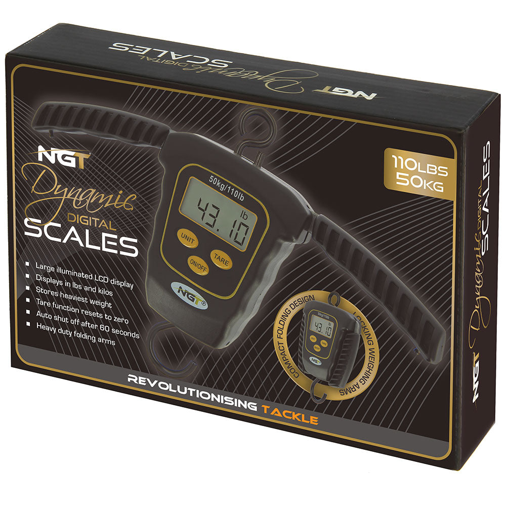 NGT Dynamic Digital Scales with Folding Handles
