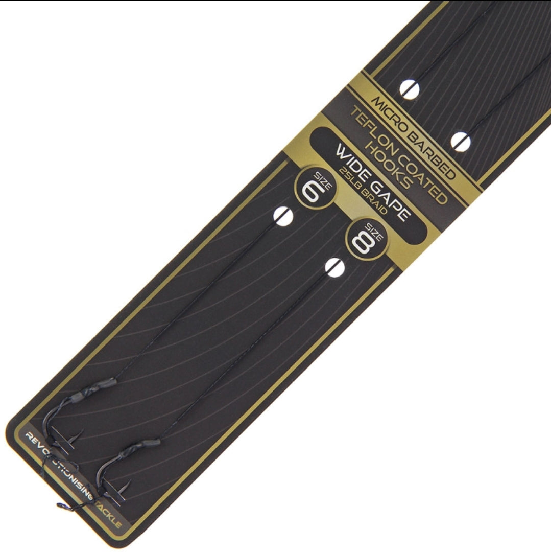 NGT Dynamic Twin Pack Hair Rigs