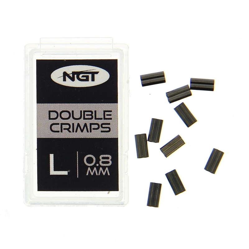 NGT Crimps 0.8mm 10pc