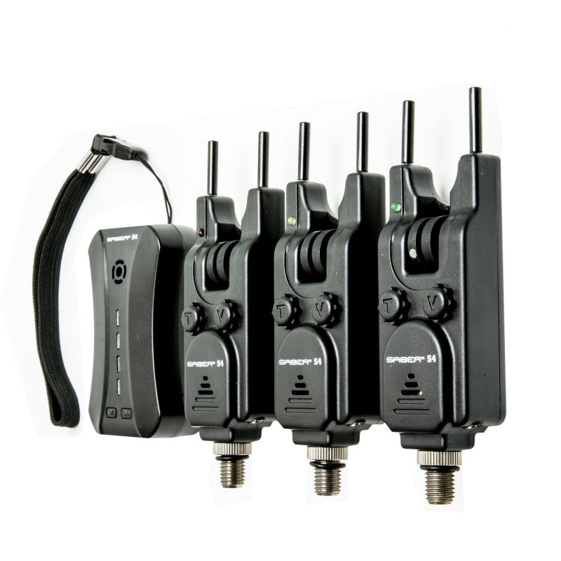 Saber S4 Wireless 3+1 Bite Alarm Set