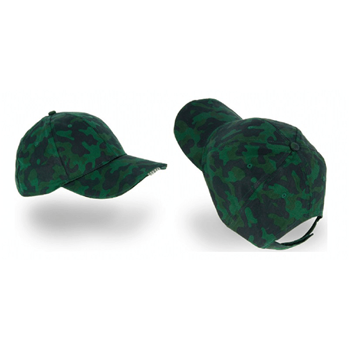 NGT Camouflage Cap – 5 LED Light Hat