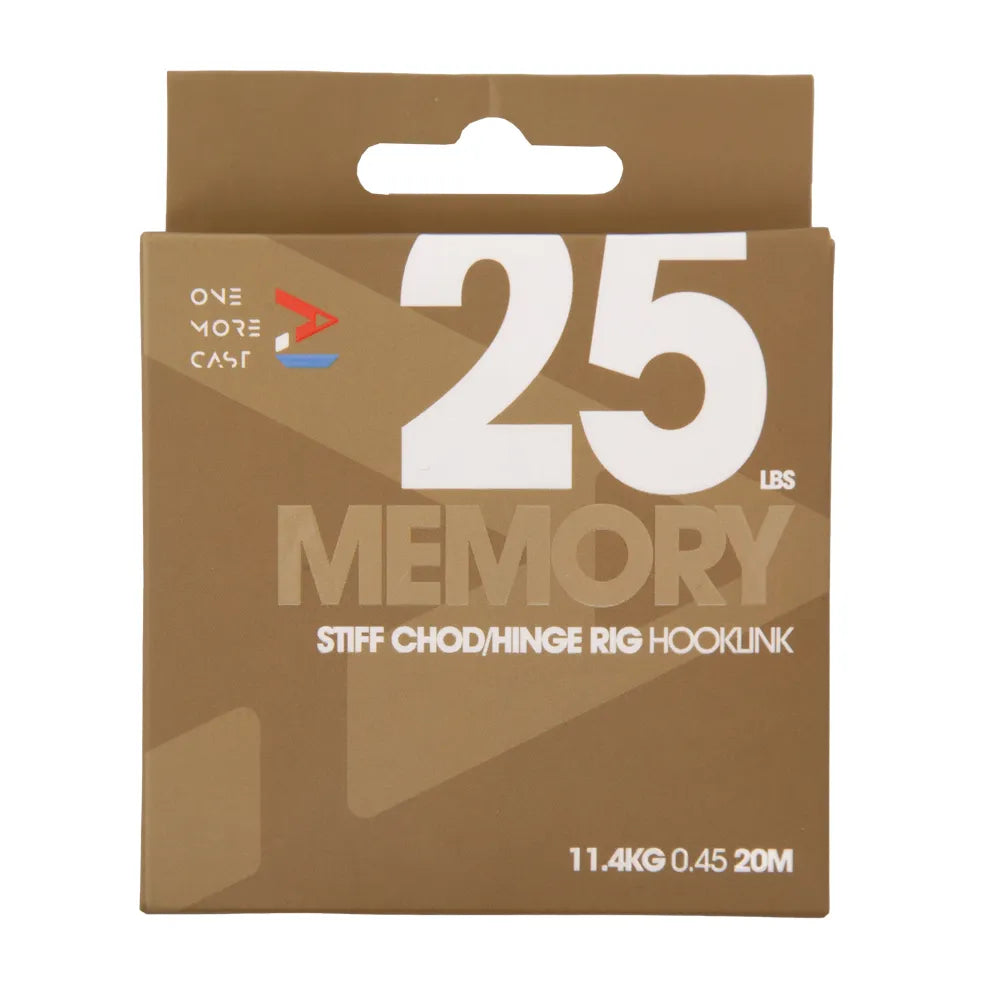 OMC Memory Stiff Chod Hinge Rig Fishing Hooklink 20m