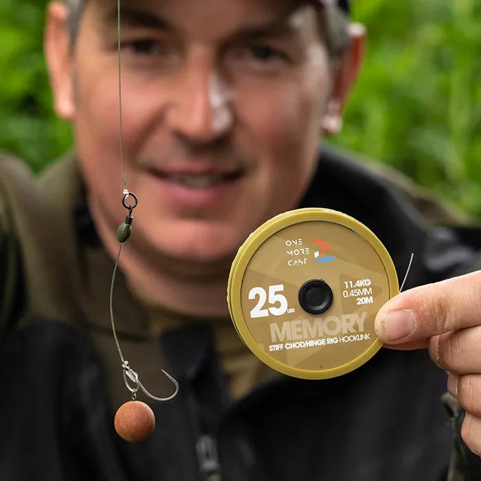 OMC Memory Stiff Chod Hinge Rig Fishing Hooklink 20m