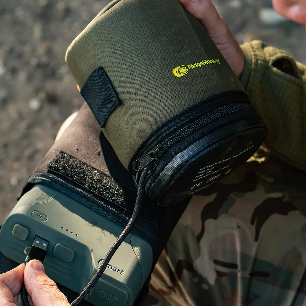 RidgeMonkey EcoPower USB Heated Gas Canister Fishing Cover