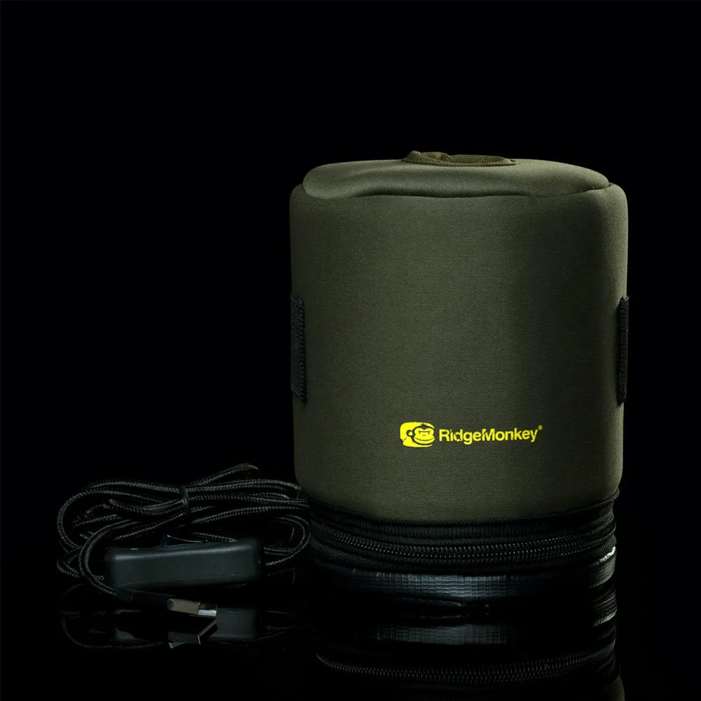 RidgeMonkey EcoPower USB Heated Gas Canister Fishing Cover