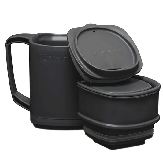 RidgeMonkey Fishing ThermoMug DLX Brew Set Grey